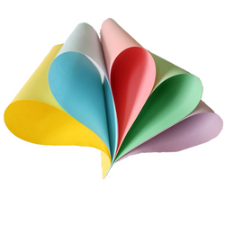 PAPIER KSERO PASTELOWE KOLORY MIX A4 50 KARTEK 5 KOLORÓW  160g ESCUELA