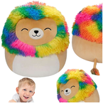 SQUISHMALLOWS MASKOTKA PRZYTULANKA MIĘKKA PLUSZAK LEW LEONARD 30CM