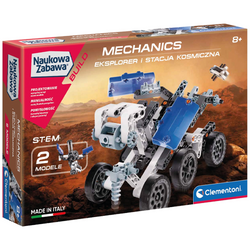 KLOCKI KONSTRUKCYJNE LABORATORIUM MECHANIKI EKSPLORER STACJA KOSMICZNA