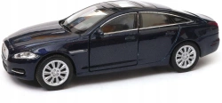 JAGUAR XJ 2010 GRANATOWY  METALOWY MODEL SAMOCHÓD KOLEKCJONERSKI WELLY
