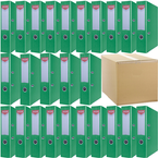 SEGREGATOR A4/75mm OFFICE PRODUCTS Z DŹWIGNIĄ PP ZIELONY 25 SZTUK