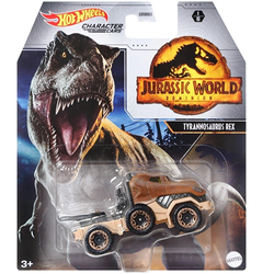 HOTWHEELS CHARACTER CARS JURASSIC WORLD DOMINION TYRANNOSAURUS REX