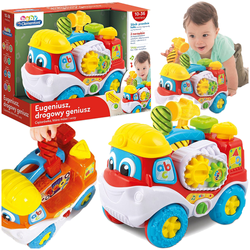 CIĘŻARÓWKA INTERAKTYWNA EDUKACYJNA EUGENIUSZ DROGOWY GENIUSZ CLEMENTONI