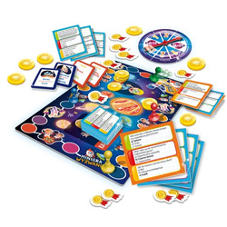 GRA PLANSZOWA EDUKACYJNA MAŁY GENIUSZ QUIZ PLANETY GWIAZDY KOSMOS LISCIANI