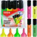 ZAKREŚLACZ MARKER FLUO NEON OFFICE PRODUCTS 2-5mm PISAK 4 KOLORY