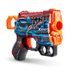 X-SHOT SKINS WYRZUTNIA ZURU 8 STRZAŁEK PISTOLET BLASTER APOCALYPSE