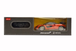 MCLAREN SENNA SAMOCHÓD ZDALNIE STEROWANY R/C 1:24 POMARAŃCZOWY RASTAR
