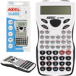 KALKULATOR NAUKOWY SZKOLNY BIUROWY MATEMATYCZNY 12-CYFROWY AXEL AX-88MS