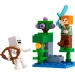 LEGO MINECRAFT WALKA W BUJNEJ JASKINI SZKIELET 40 ELEMENTÓW SASZETKA 30705