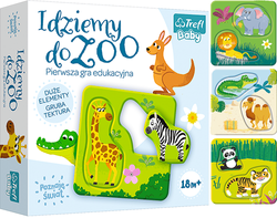 GRA EDUKACYJNA UKŁADANKA IDZIEMY DO ZOO - TREFL