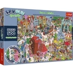 PUZZLE 500 SPY GUY ZAGINIONE PRZEDMIOTY GDAŃSK POLSKA 37479 TREFL