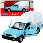 FSO POLONEZ TRUCK METALOWY SAMOCHODZIK Z EPOKI PRL WELLY 1:34 BŁĘKITNY