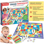 GRA PLANSZOWA EDUKACYJNA MATEMATYCZNA LOGICZNA NAUKA LICZENIA CLEMENTONI