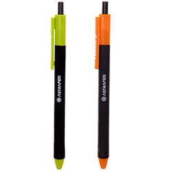 DŁUGOPIS AUTOMATYCZNY NIEBIESKI ASTRA FUSION 0,6mm TRÓJKĄTNY LEKKO PISZE