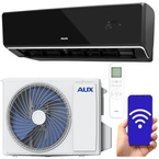 KLIMATYZATOR ŚCIENNY AUX HALO DELUXE 3,5 kW WiFi GRZANIE LAMPA UV 40m2