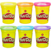 PLAY-DOH CIASTOLINA ZESTAW 6 KOLORÓW MASA PLASTYCZNA W SŁOICZKACH HASBRO