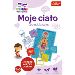 GRA EDUKACYJNA MOJE CIAŁO MŁODY ODKRYWCA - TREFL