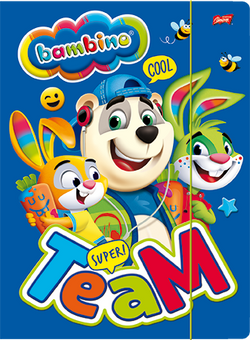 WYPRAWKA SZKOLNA BLOKI ZESZYTY KREDKI 23 ELEMENTY BAMBINO N + GRATISY