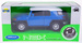 TOYOTA FJ CRUISER METALOWE AUTO KOLEKCJONERSKIE WELLY 1:34