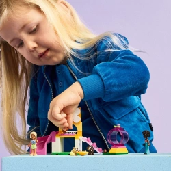 LEGO FRIENDS PLAC ZABAW DLA SZCZENIACZKÓW PIESKI SARA KLOCKI FIGURKI 42665
