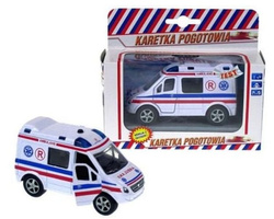 KARETKA POGOTOWIA AMBULANS ŚWIATŁO DŹWIĘK PL