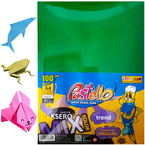 PAPIER KSERO A4 5 KOLORÓW 100 ARKUSZY DO ORIGAMI 80g PASTELLO