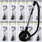 DŁUGOPIS NA SPRĘŻYNCE MOCOWANY PRZYKLEJANY 0,7mm Q-CONNECT - 10 szt.