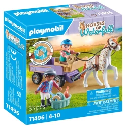 PLAYMOBIL POWÓZ KUCYKÓW KONIKI FIGURKI AKCESORIA HORSES OF WATERFALL 33 EL.