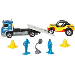 MATCHBOX CIĘŻARÓWKA LAWETA  Z AUTKIEM POMOC DROGOWA AUTO HITCH HAUL
