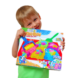 PIASEK KINETYCZNY PACHNĄCY ZESTAW KREATYWNY Z AKCESORIAMI SCENTOS