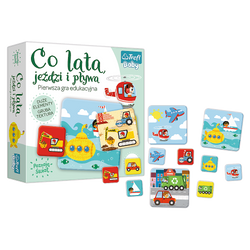GRA UKŁADANKA CO LATA JEŹDZI PŁYWA POJAZDY - TREFL