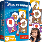 KALAMBURY DISNEY GRA KARCIANA HASŁA KARTY ODGADYWANIE RODZINNA TREFL 02687