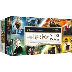 PUZZLE 9000 ELEMENTÓW HARRY POTTER HOUSE OF HOGWARTS PREMIUM 81023 TREFL