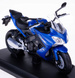 MOTOCYKL ŚCIGACZ MOTOR 2017 SUZUKI GSX-S1000F WELLY NIEBIESKI