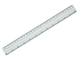 LINIJKA ALUMINIOWA GRAND 30 CM - KW TRADE