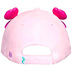 CZAPKA Z DASZKIEM SQUISHMALLOWS REGULOWANA PLUSZOWA RÓŻOWA KRAB CAILEY