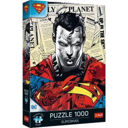 PUZZLE 1000 ELEMENTÓW PREMIUM PLUS SUPERMAN DC COMICS 10884 TREFL