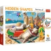 PUZZLE 1000 ELEMENTÓW HIDDEN SHAPES KOCIE WAKACJE UKŁADANKA TREFL 10674