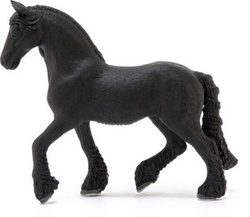 SCHLEICH KOŃ KLACZ FRYZYJSKA FIGURKA KOLEKCJONERSKA RĘCZNIE MALOWANA
