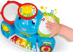 ZABAWKA INTERAKTYWNA SŁONIK MUZYCZNY UCZY LITER LICZB KOLORÓW CLEMENTONI
