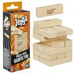 KLOCKI JENGA MINI DREWNIANA UKŁADANKA ZRĘCZNOŚCIOWA CHWIEJĄCA WIEŻA HASBRO