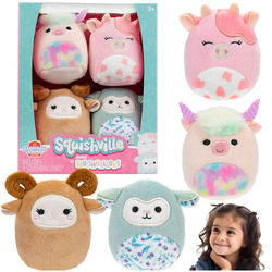 SQUISHMALLOWS SQUISHVILLE MIĘKKA MASKOTKA PLUSZAKI 4w1 DAGNUS BARNYARD