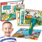 PIÓRO MÓWIĄCE 500 PYTAŃ DLA MALUCHA INTERAKTYWNA GRA EDUKACYJNA CLEMENTONI