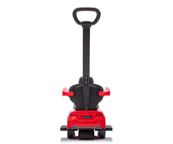 JEŹDZIK Z RĄCZKĄ DLA DZIECI SAMOCHÓD MERCEDES-BENZ C CZERWONY MILLY MALLY