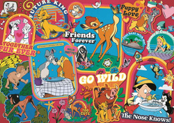 PUZZLE DISNEY NA PRZESTRZENI LAT 500EL TREFL 37465