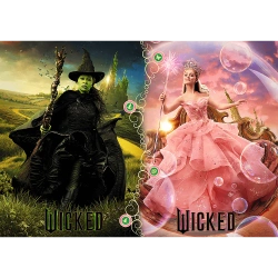 PUZZLE 1000 ELEMENTÓW WICKED: ELPHABA & GLINDA UKŁADANKA TREFL 12090