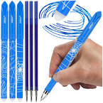 DŁUGOPIS WYMAZYWALNY ŚCIERALNY PENMATE FLEXI ABRA NIEBIESKI 3szt.+ 3 WKŁADY