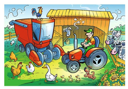 PUZZLE ACTION TIME NA FARMIE 60 EL - TREFL