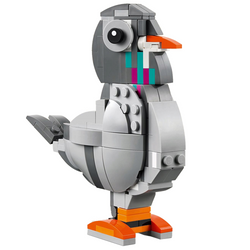 LEGO CREATOR 3w1 PSOTNY KOT KOTEK PIESEK GOŁĄB AKCESORIA 407 EL. 31163