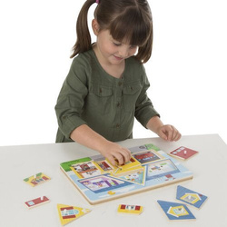 PUZZLE DŹWIĘKOWE UKŁADANKA DOM MELISSA AND DOUG